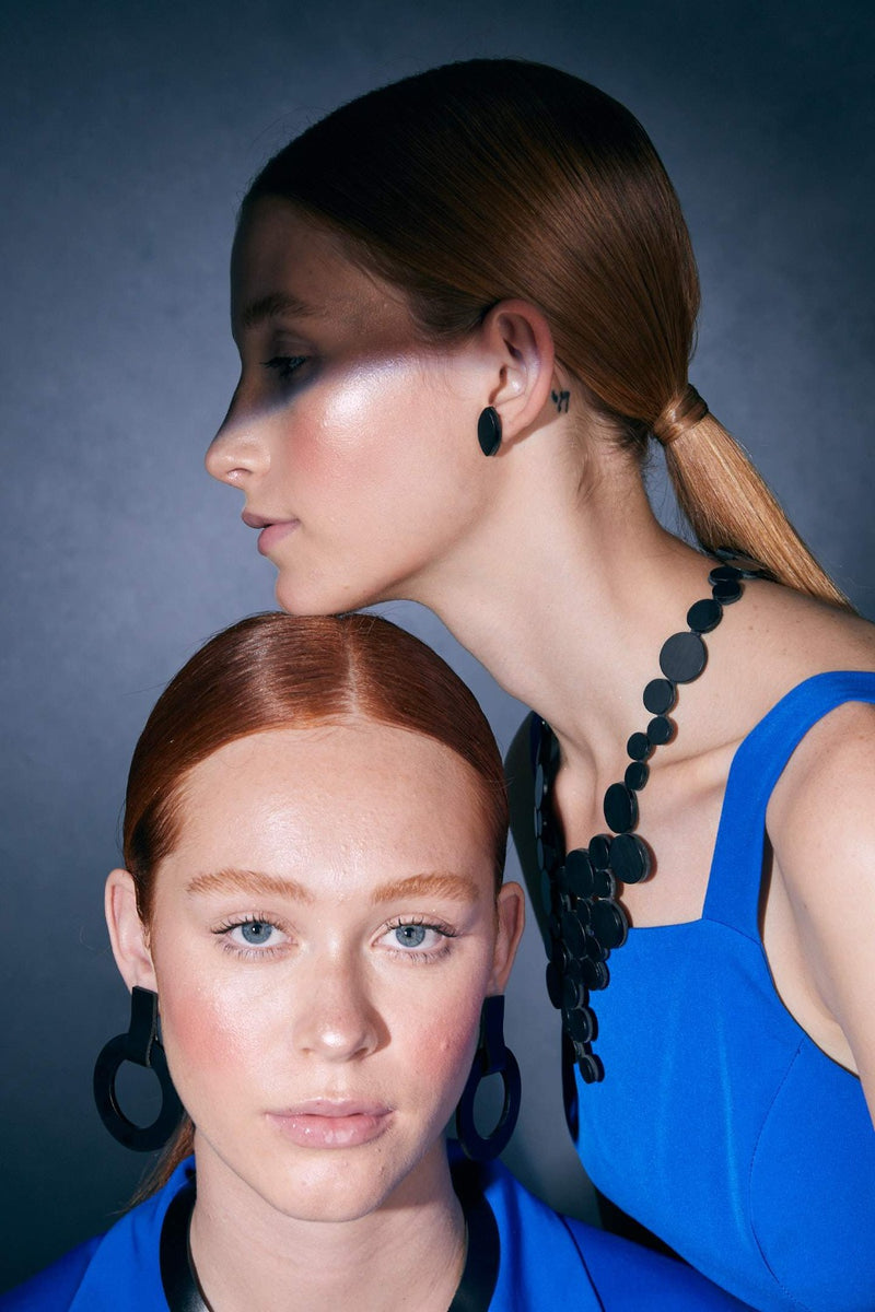 Collier Abstraction V - Argent