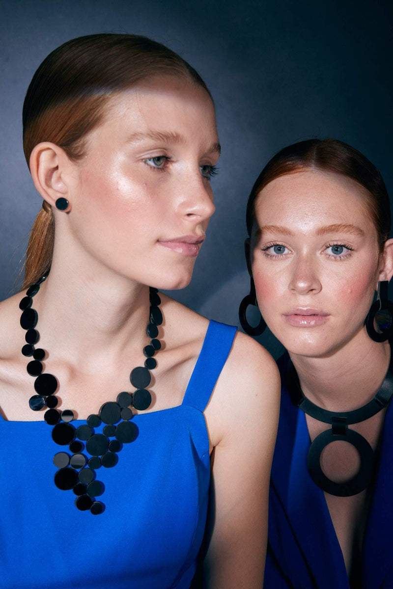 Collier Abstraction V - Argent