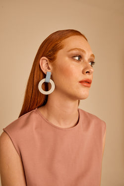 Boucles d'oreilles Mies - Wave