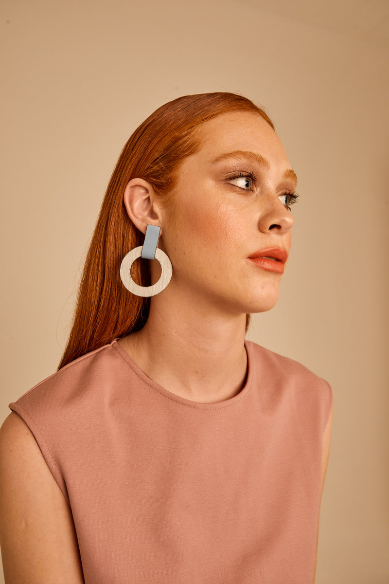 Boucles d'oreilles Mies - Wave