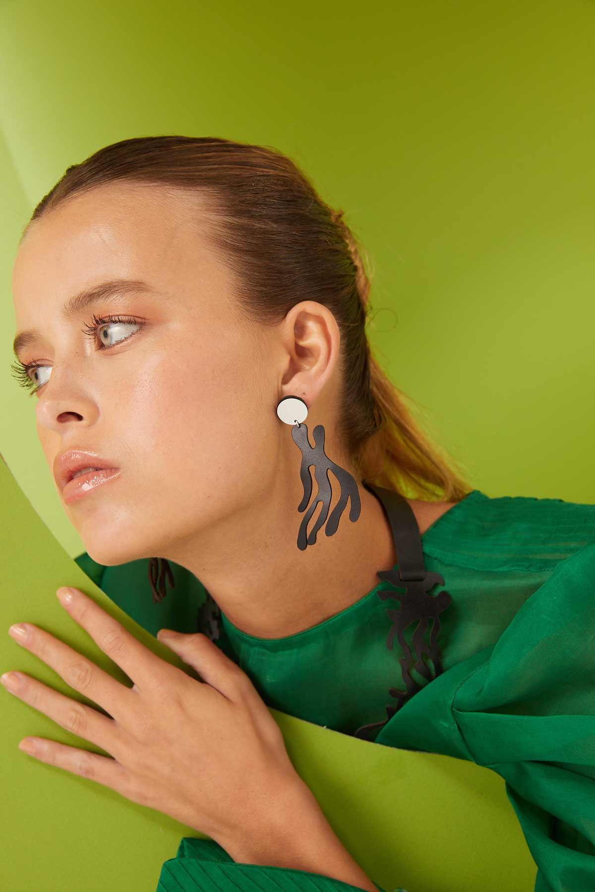 Mar New Earrings - Black