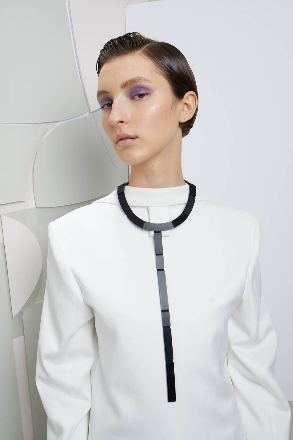 Collar Mies Y - Negro