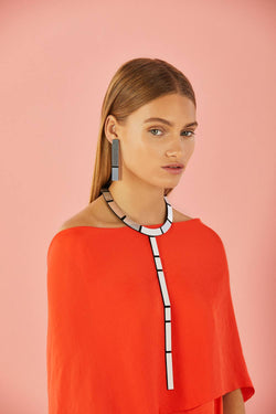Collier Mies Y - Argent