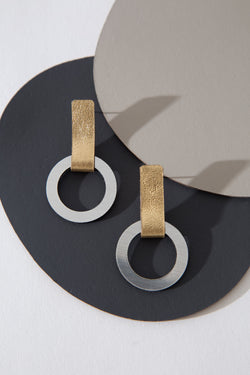 Mies Earrings Circle Small