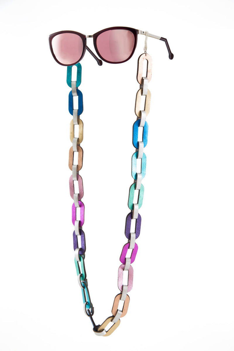 Rainbow Eyeglasses Chain - Rainbow Colors
