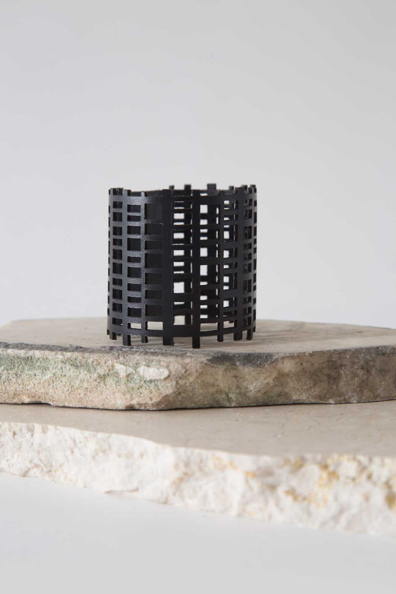 Bracelet manchette Scarlett - Noir