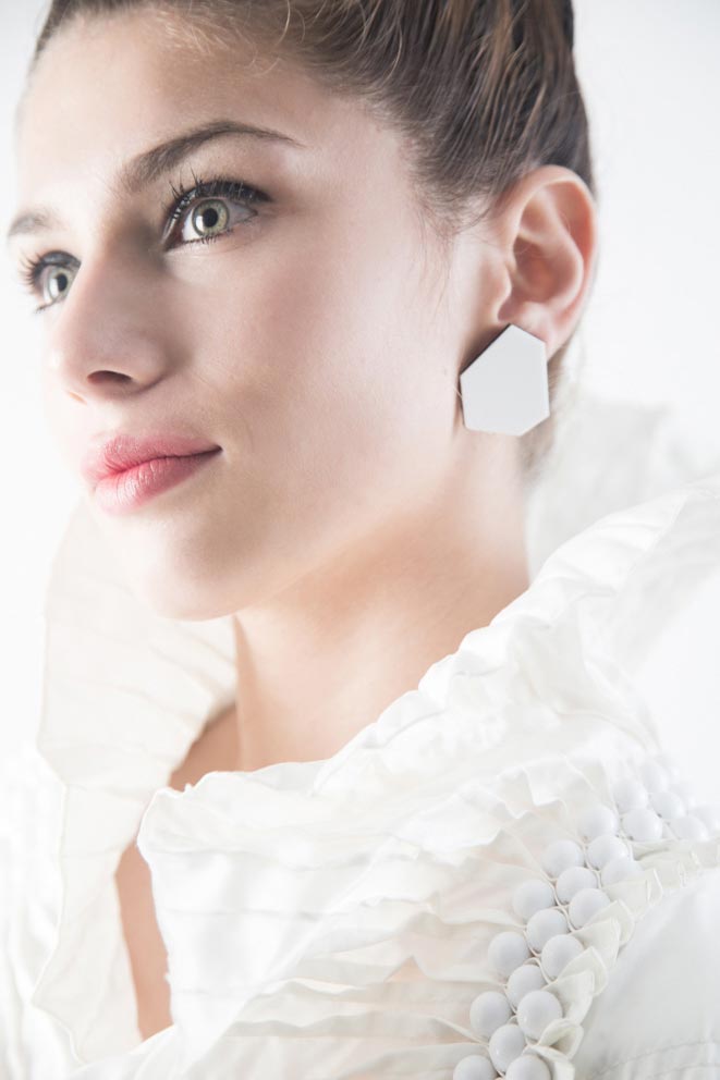 Greta Earrings - Polygon - Small